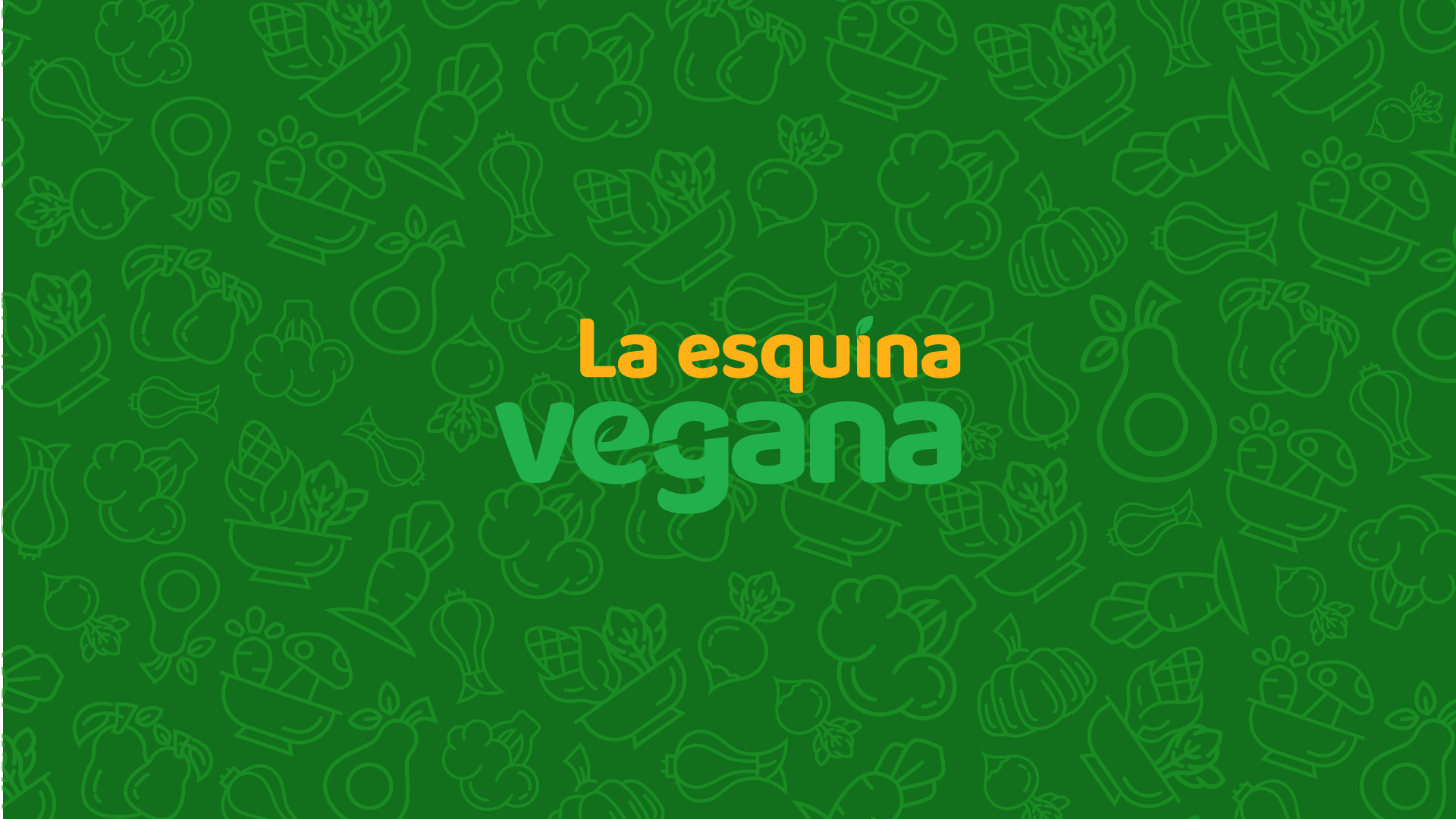 Identidad visual y sistema gráfico de La Esquina Vegana