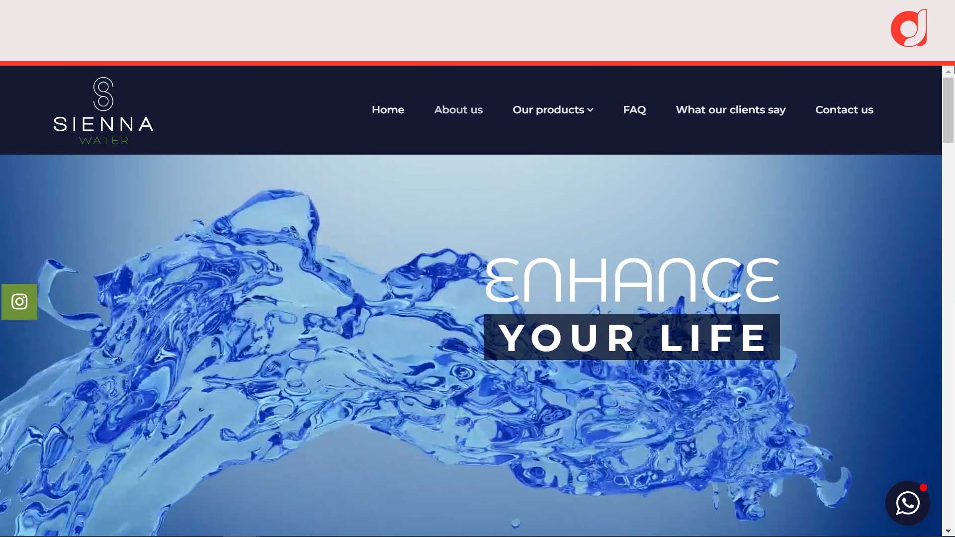 Sienna Water