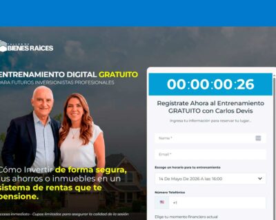 Embudo Webinar High Ticket Carlos Devis